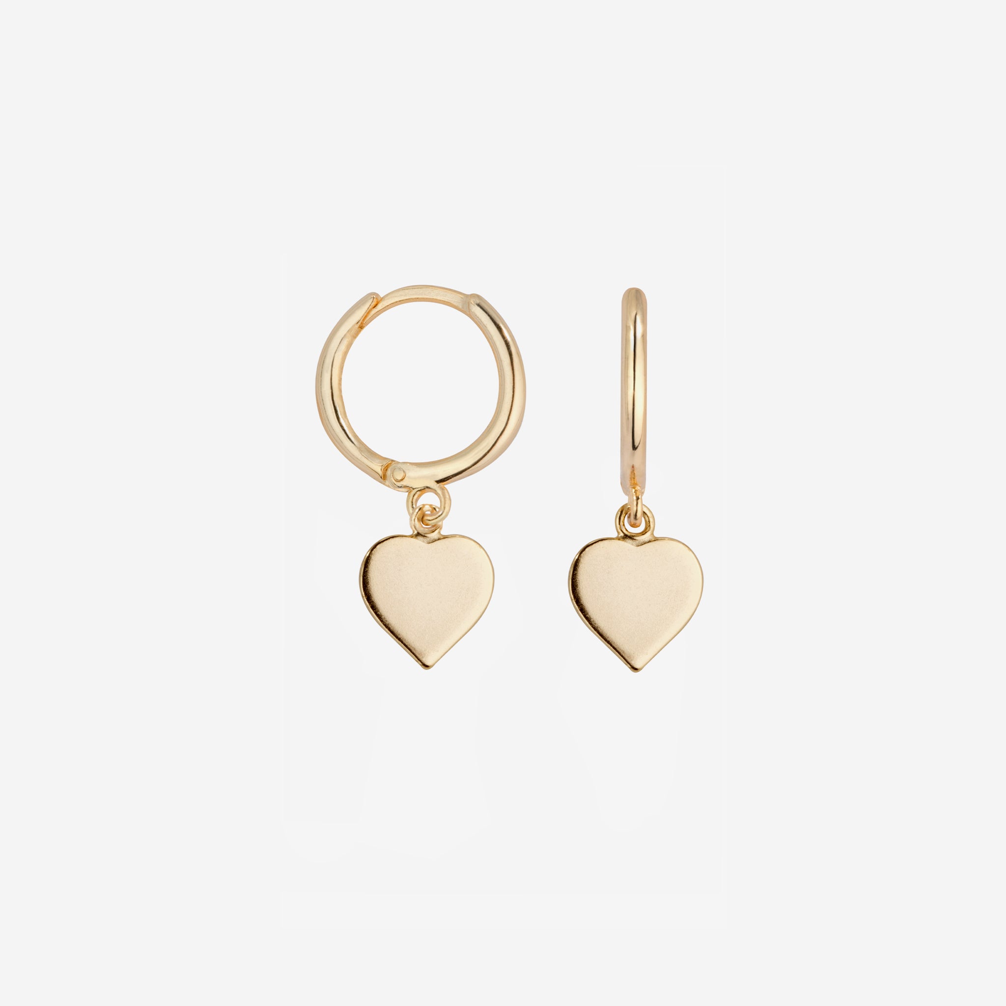 Heart Huggie Earring | SHASHI Heart Earrings – SHOP SHASHI