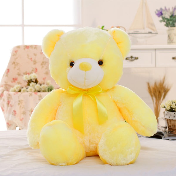 teddy bear in yellow colour