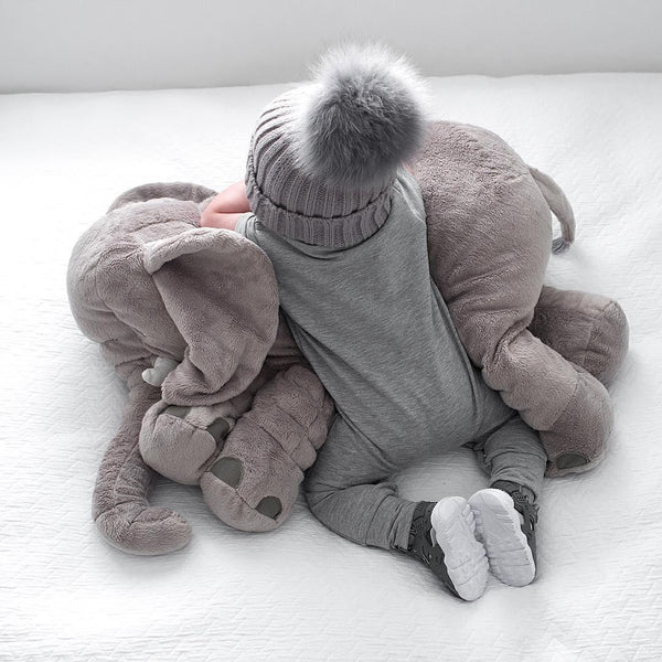 baby cuddle elephant pillow