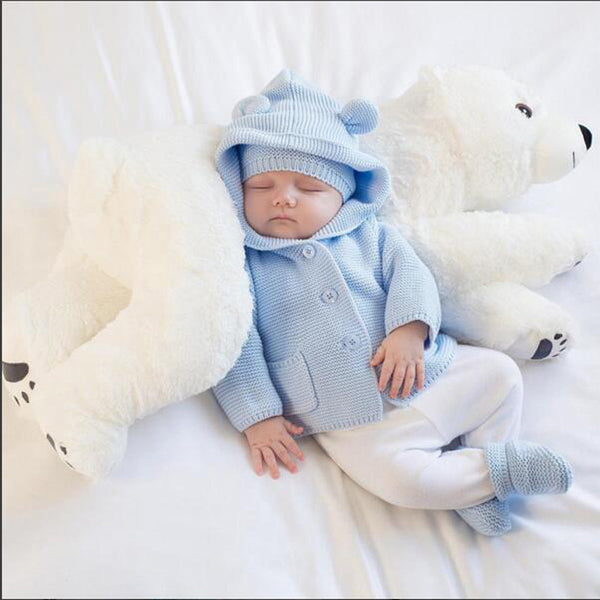 Polar Bear Baby Pillow – Kahlily.com