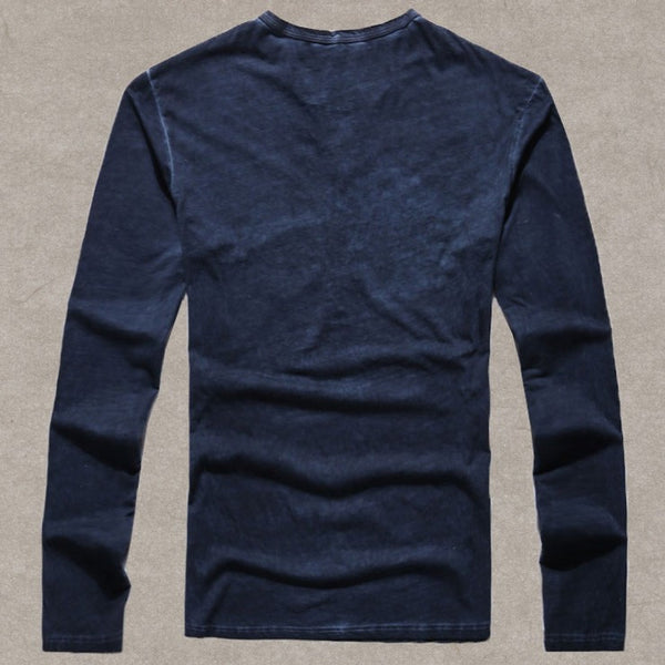 Casual Cotton Long Sleeve T-Shirt – Kahlily.com