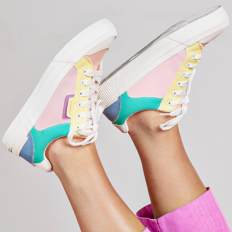 Cheery Pastel Color Block Sneaker by Rocket Dog - Rocket Dog®