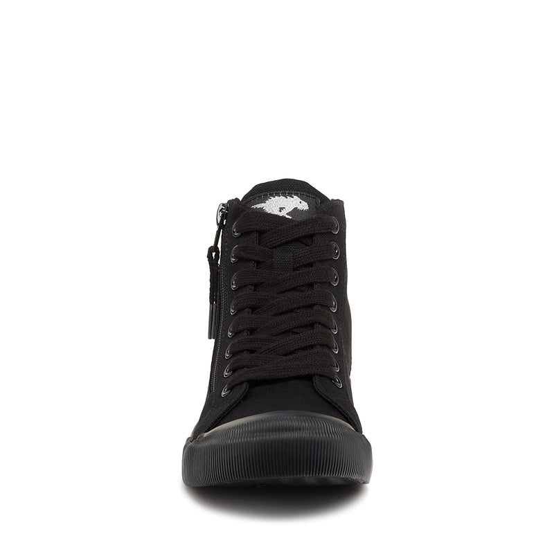 Jazzin All Black High Top Sneaker - Rocket Dog®