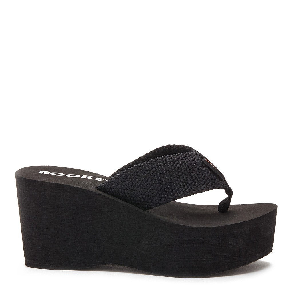 rocket dog black sandals