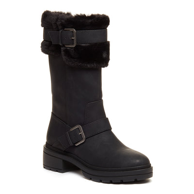 Igloo Black Buckled Tall Boot - Rocket Dog®