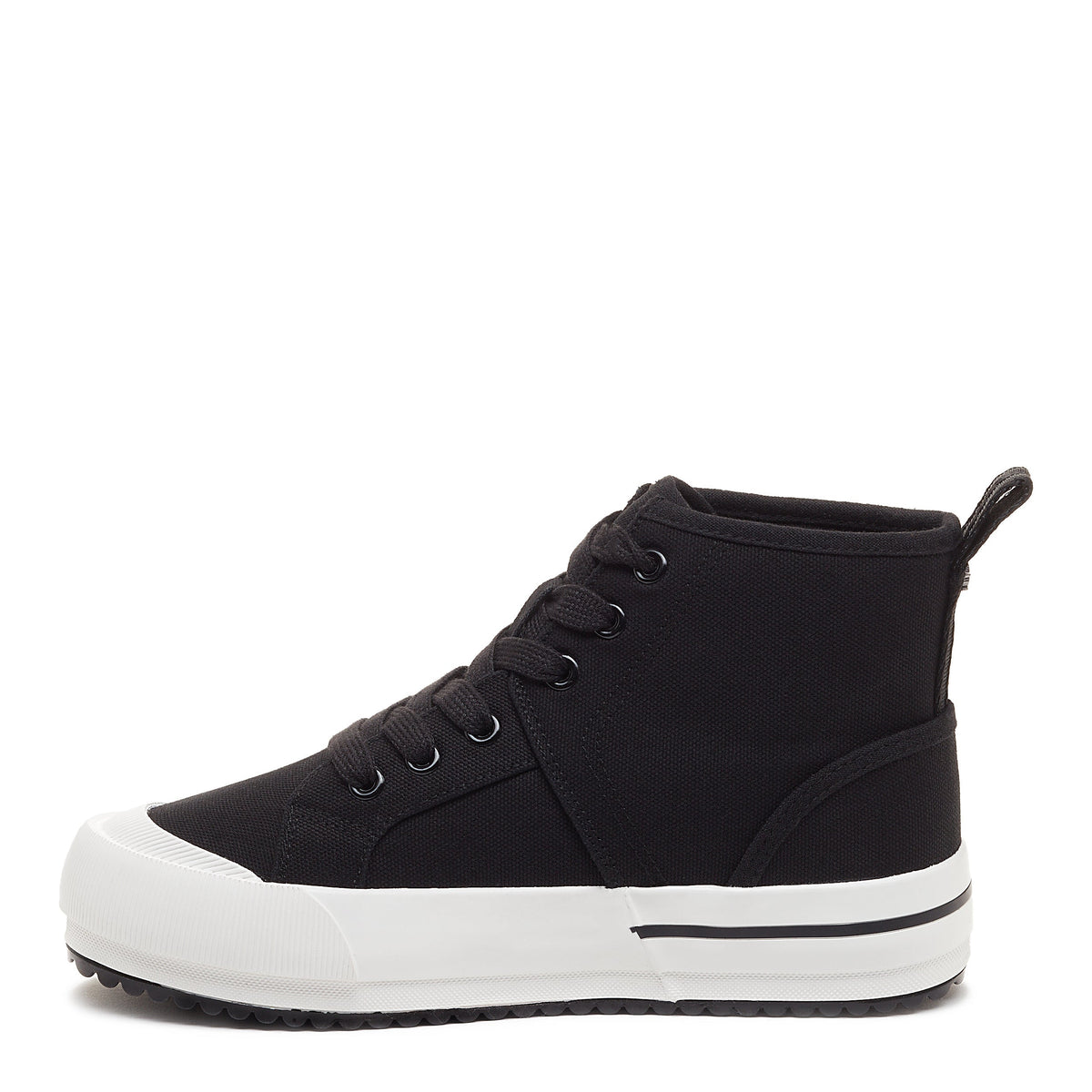 Vela Black Platform High Top Sneaker - Rocket Dog®