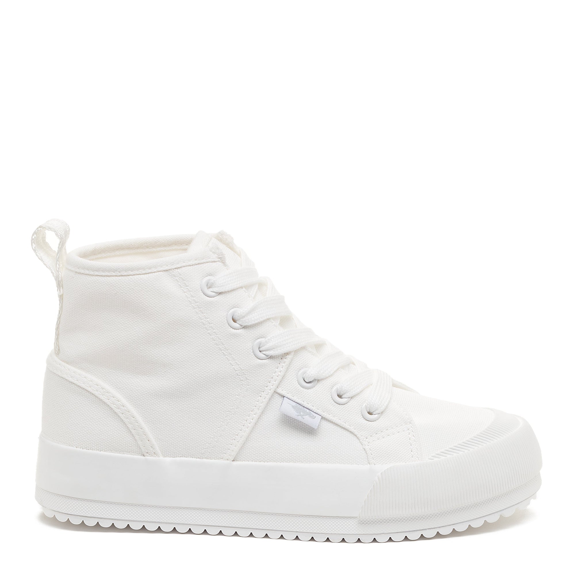 Vela White Platform High Top Sneaker - Rocket Dog®