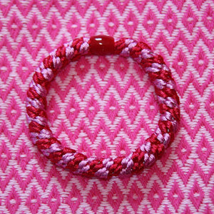 Baumwolltuch - Baumwolltuch Pink/rosa /Fransen In Pink 1822H