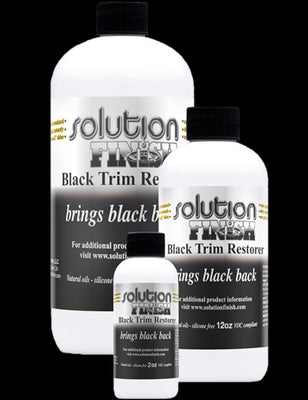 Solution Finish black trim restorer review  How to restore faded car  plastic 