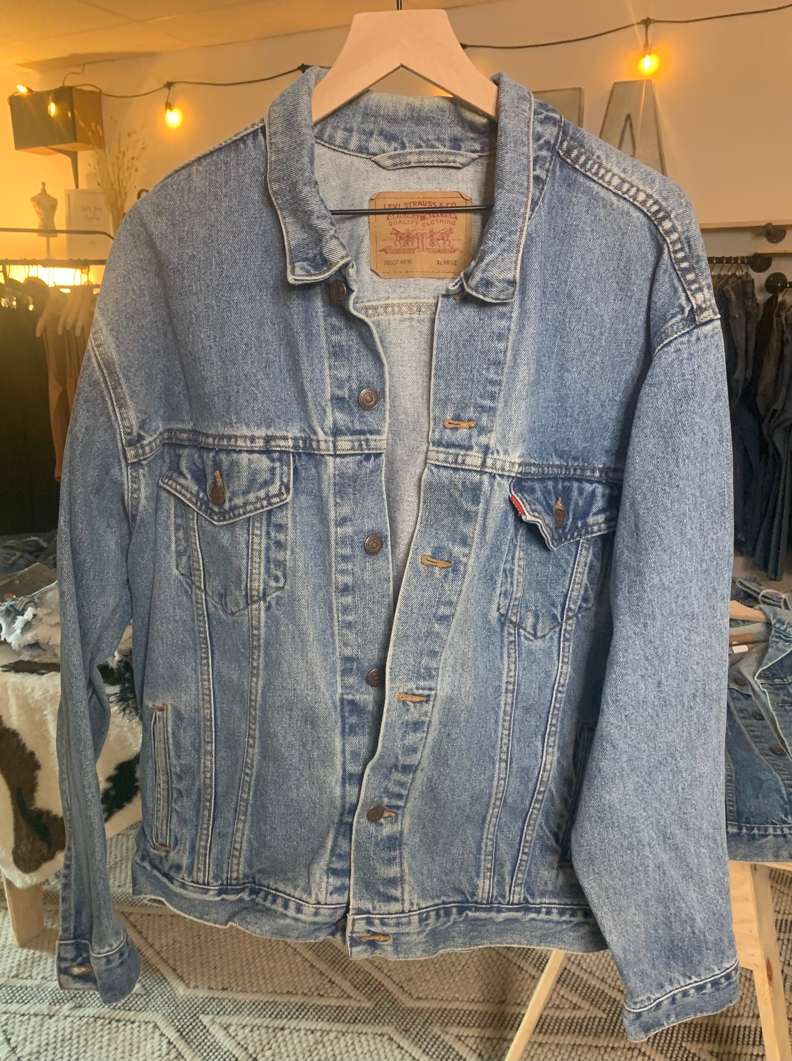 4. Levi’s Vintage Denim Jacket