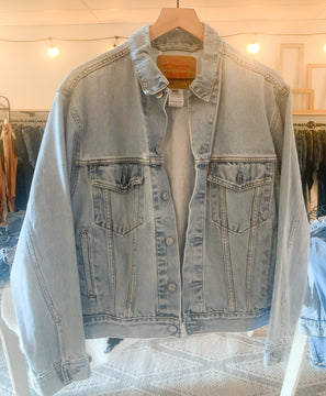 1. Levi’s Oversized Denim Jacket