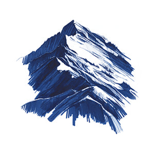 Featured image of post How To Draw Mountains With Pen : Notice how the line peaks in the middle, outlining your first mountain.