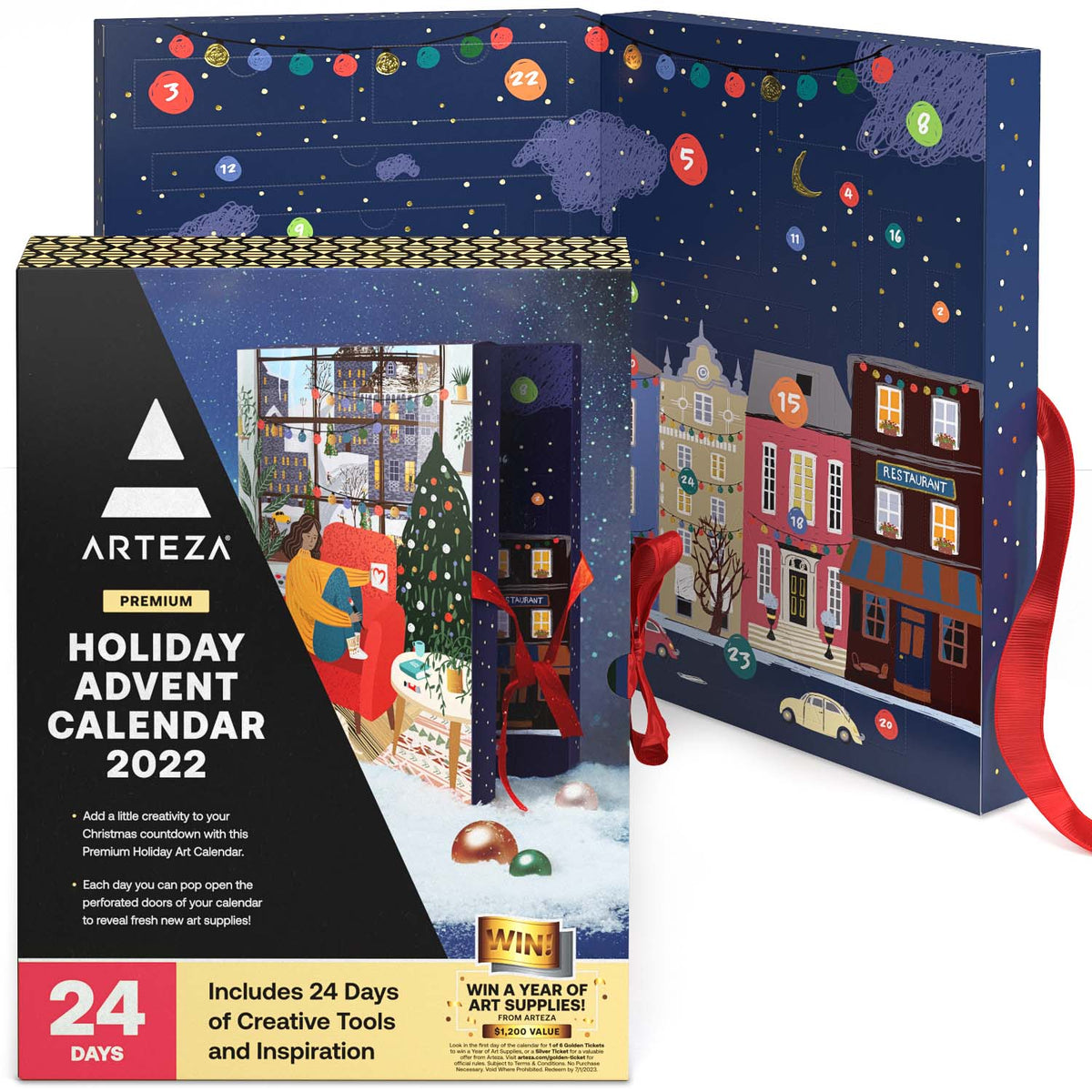 24 Day Advent Art Calendar —