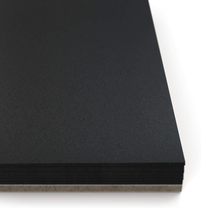 Black Paper Sketch Pad, 9" x 12", 30 Sheets