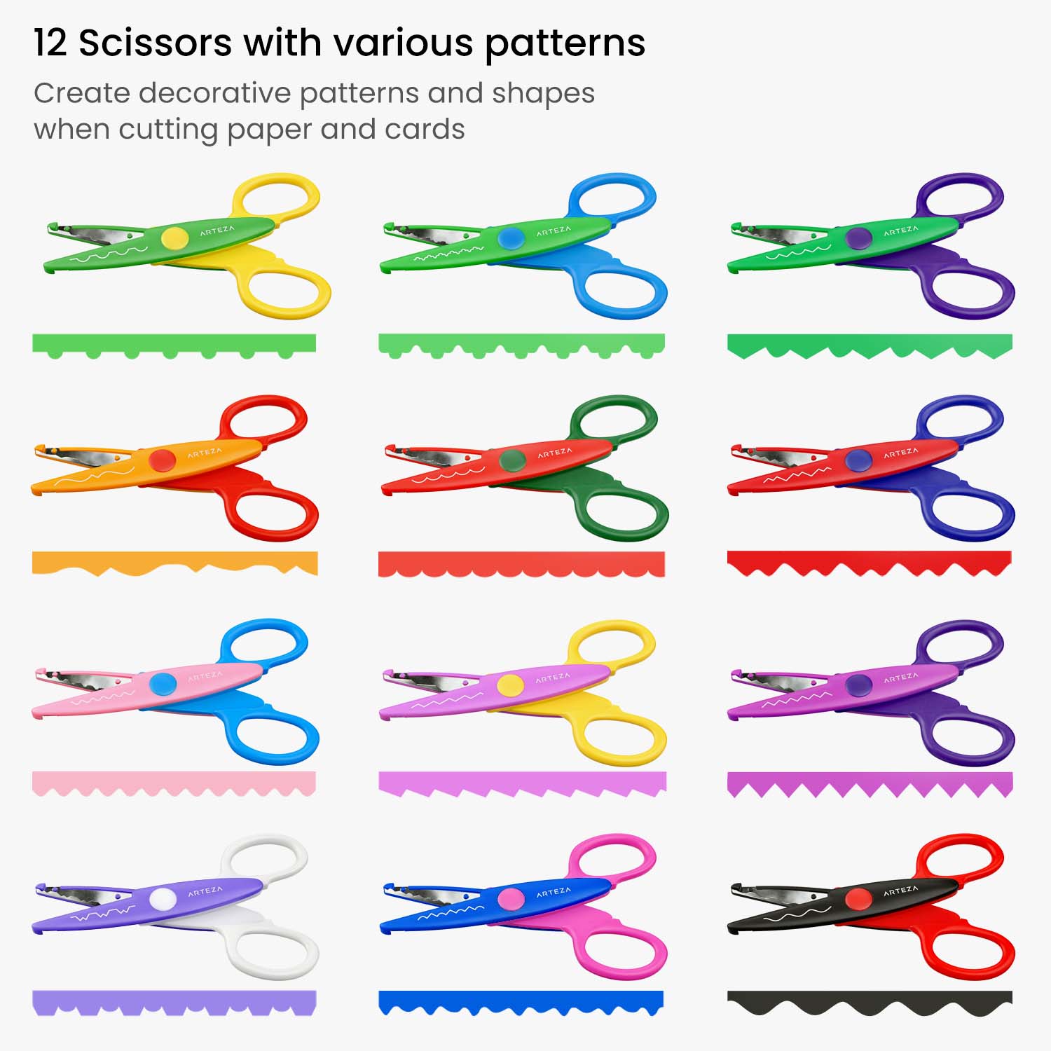 Pattern Scissors for Paper Design, Designer Scissors for paper Decorations