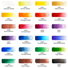 Watercolor Artist Paint, 12ml Tubes - Set of 24 — Arteza.com