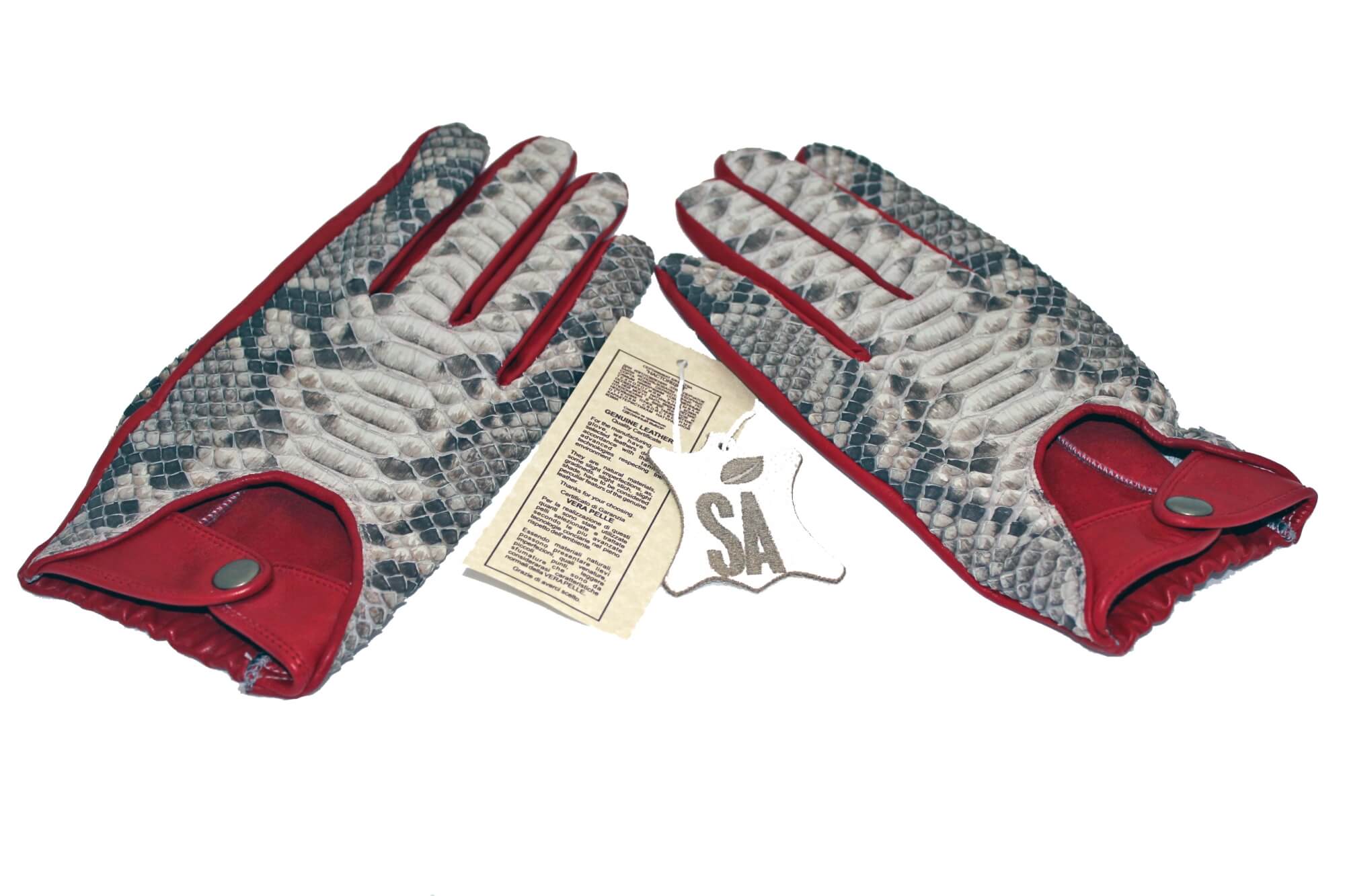 Natural Python Gloves