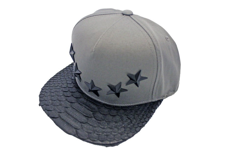 Star Studded Python Strapback