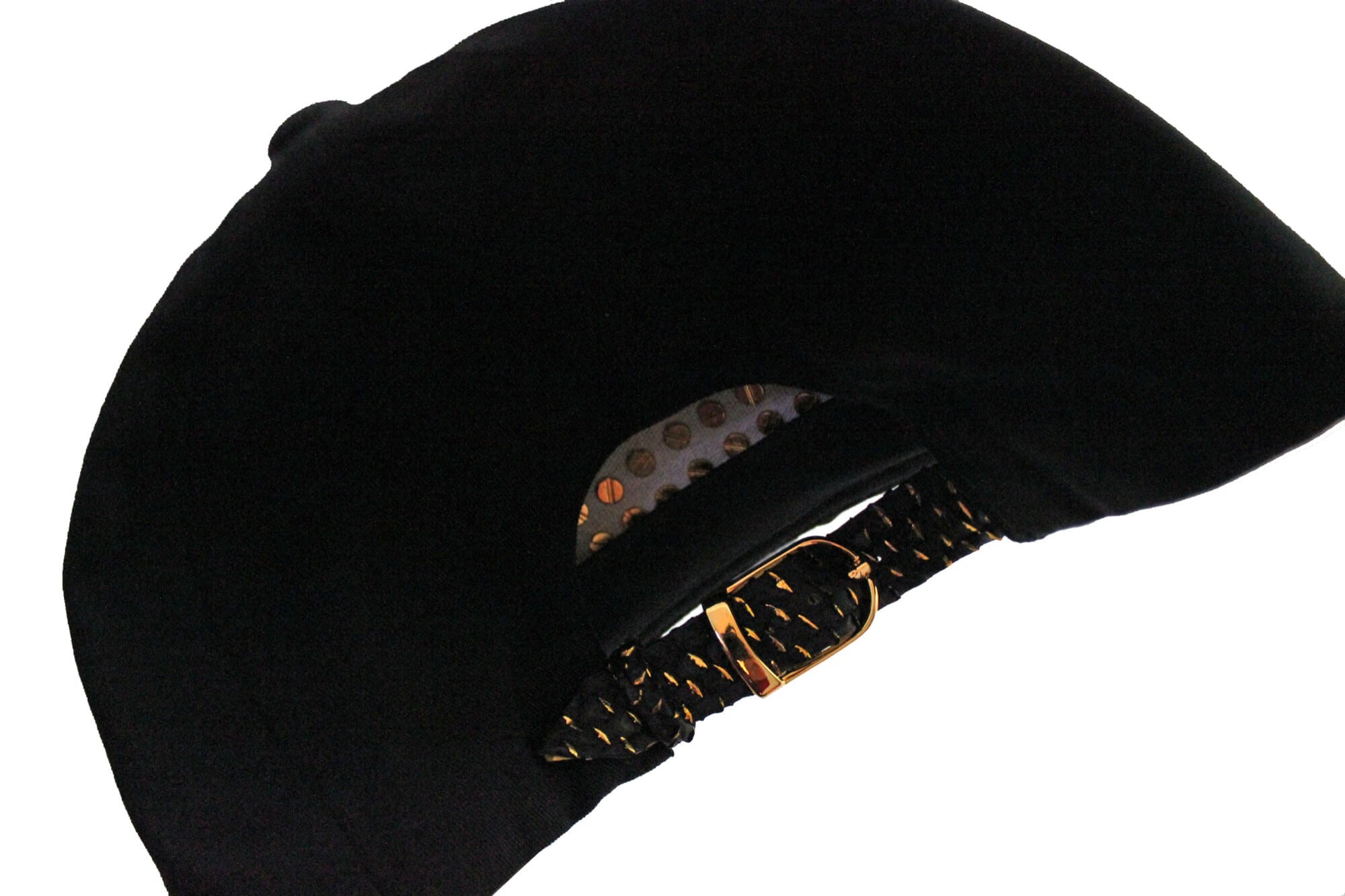 Gold Tipped Python Strapback