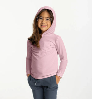 Free Fly Toddler Bamboo Shade Hoodie | Lilac - Southern Sol