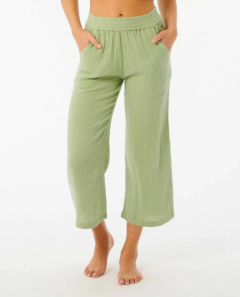 Rip Curl Cozy Wide Leg Pants-Clay Marle — REAL Watersports