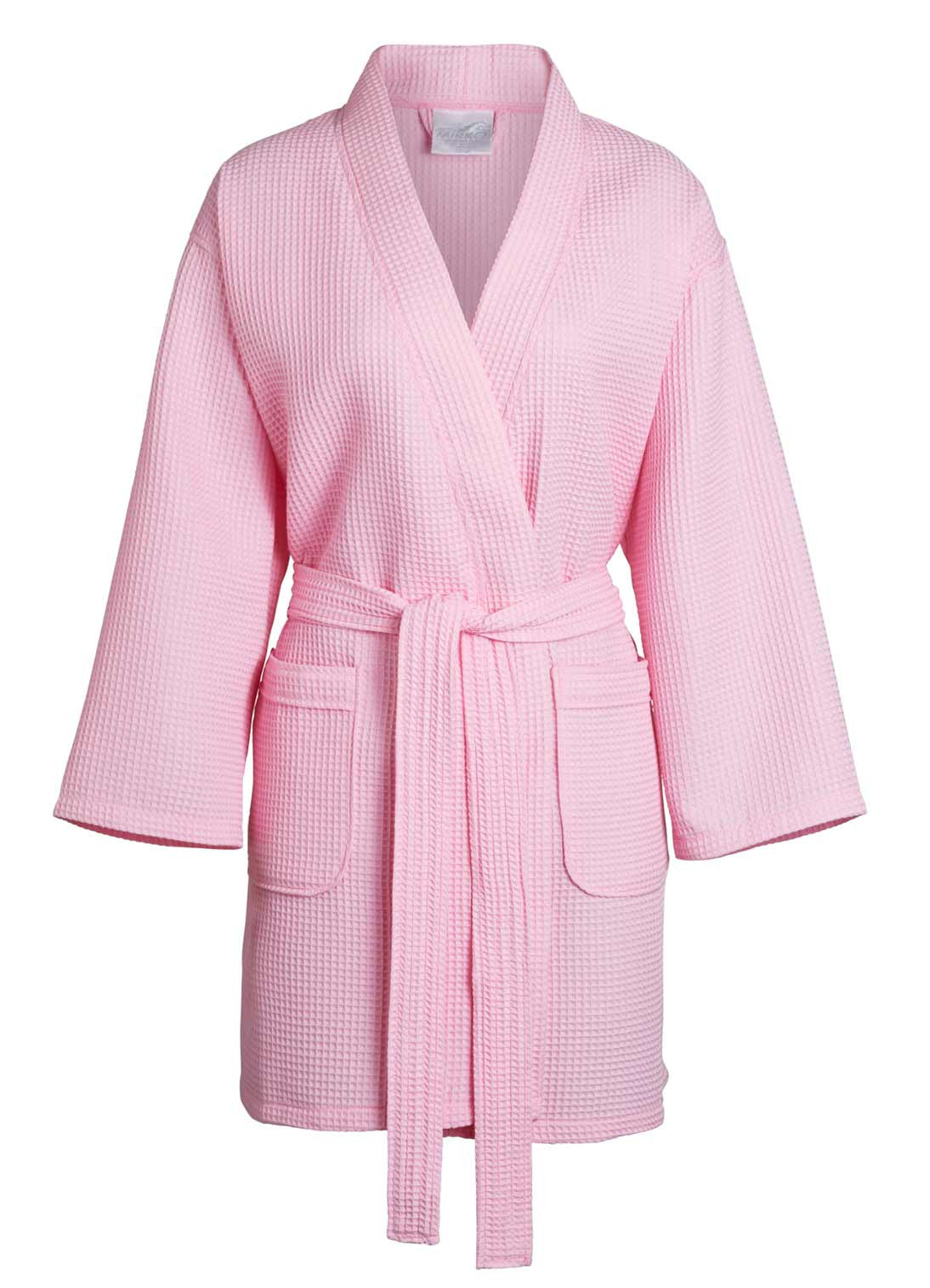 Short Womens Robe Waffle Weave Robe Bridesmaid Robes