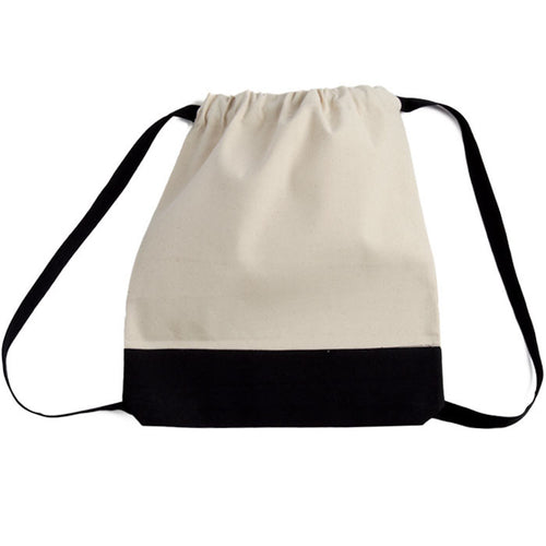 canvas drawstring backpack bulk