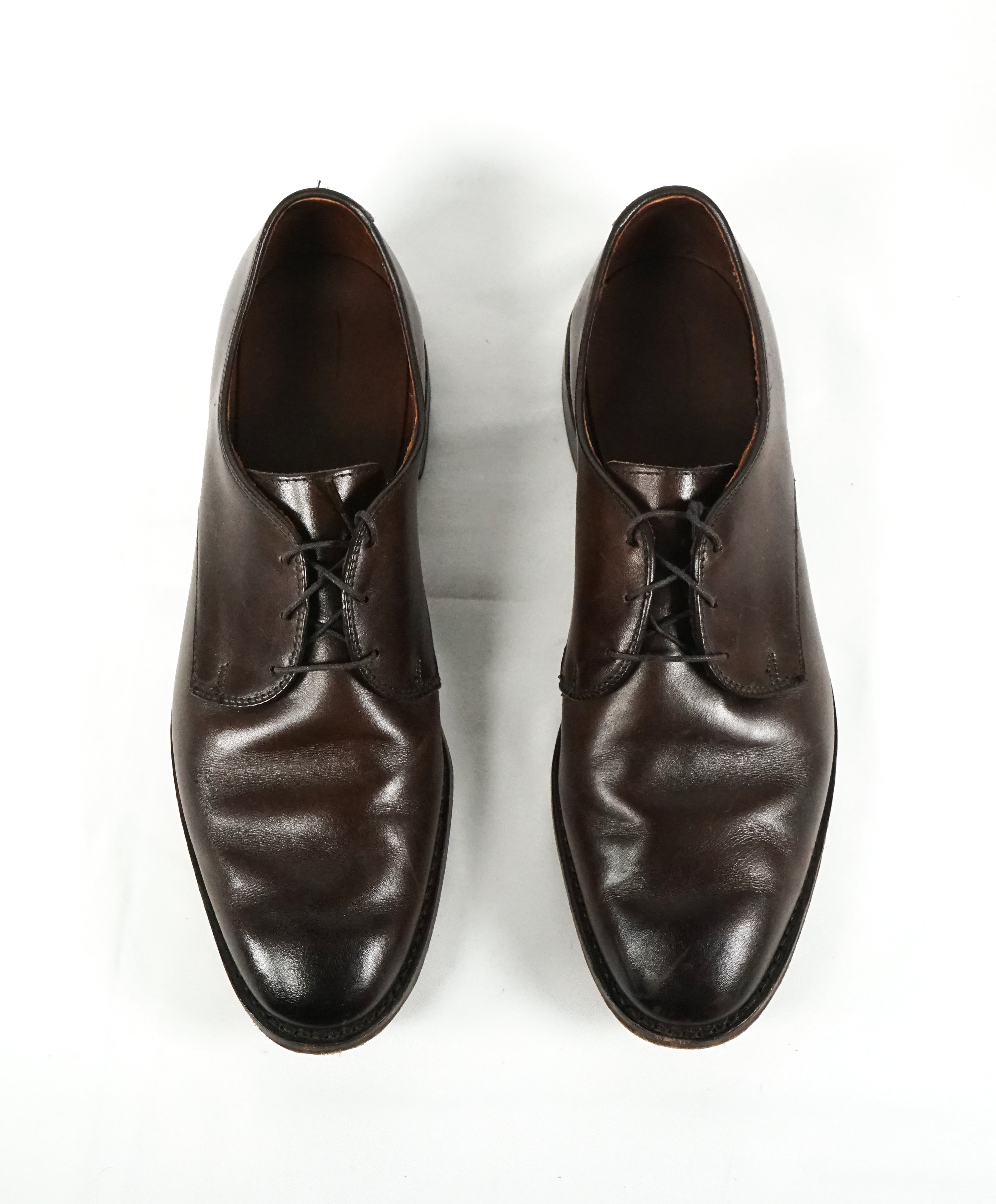 ALLEN EDMONDS - “Kenilworth” Brown Plain Vamp Oxfords - 10 D – Luxe Hanger