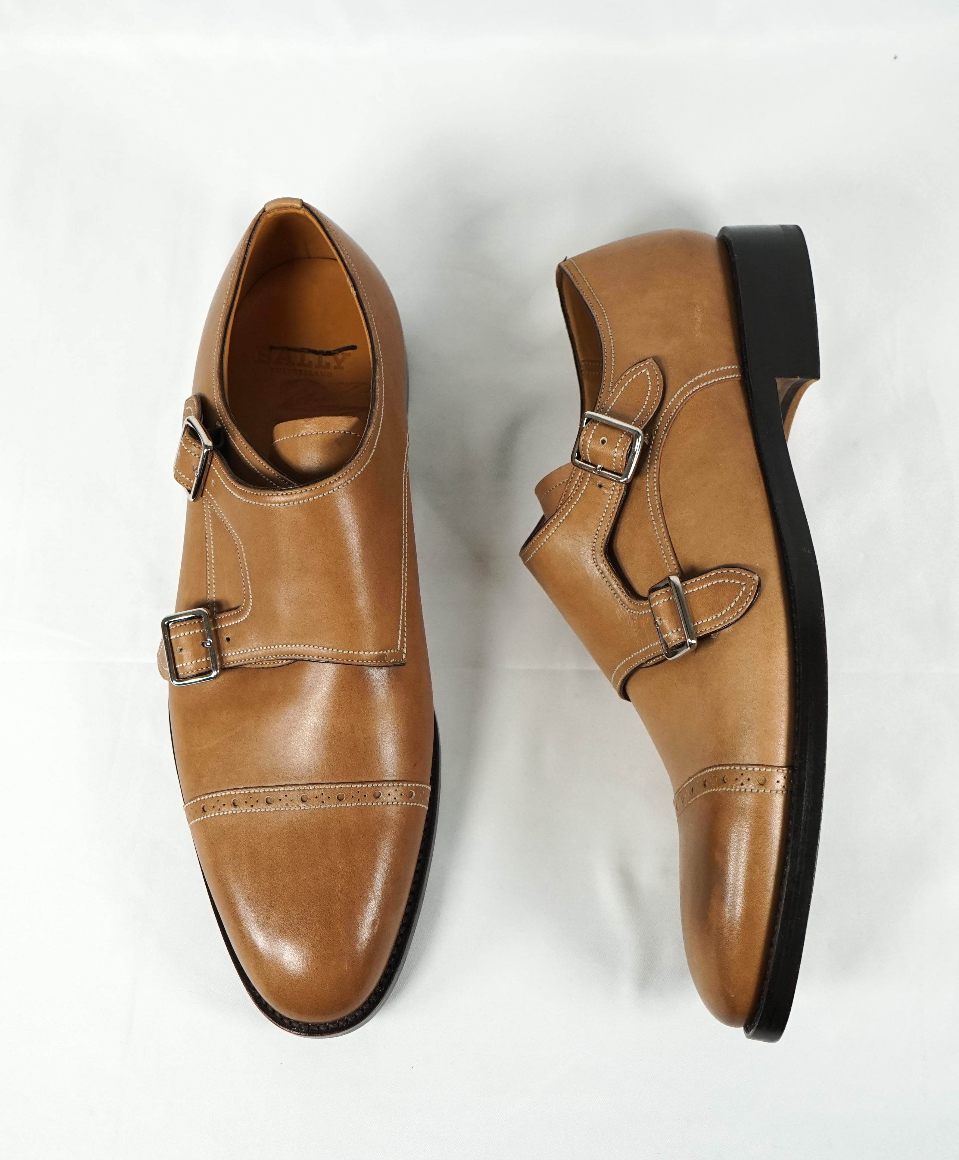 bally monk strap shoes