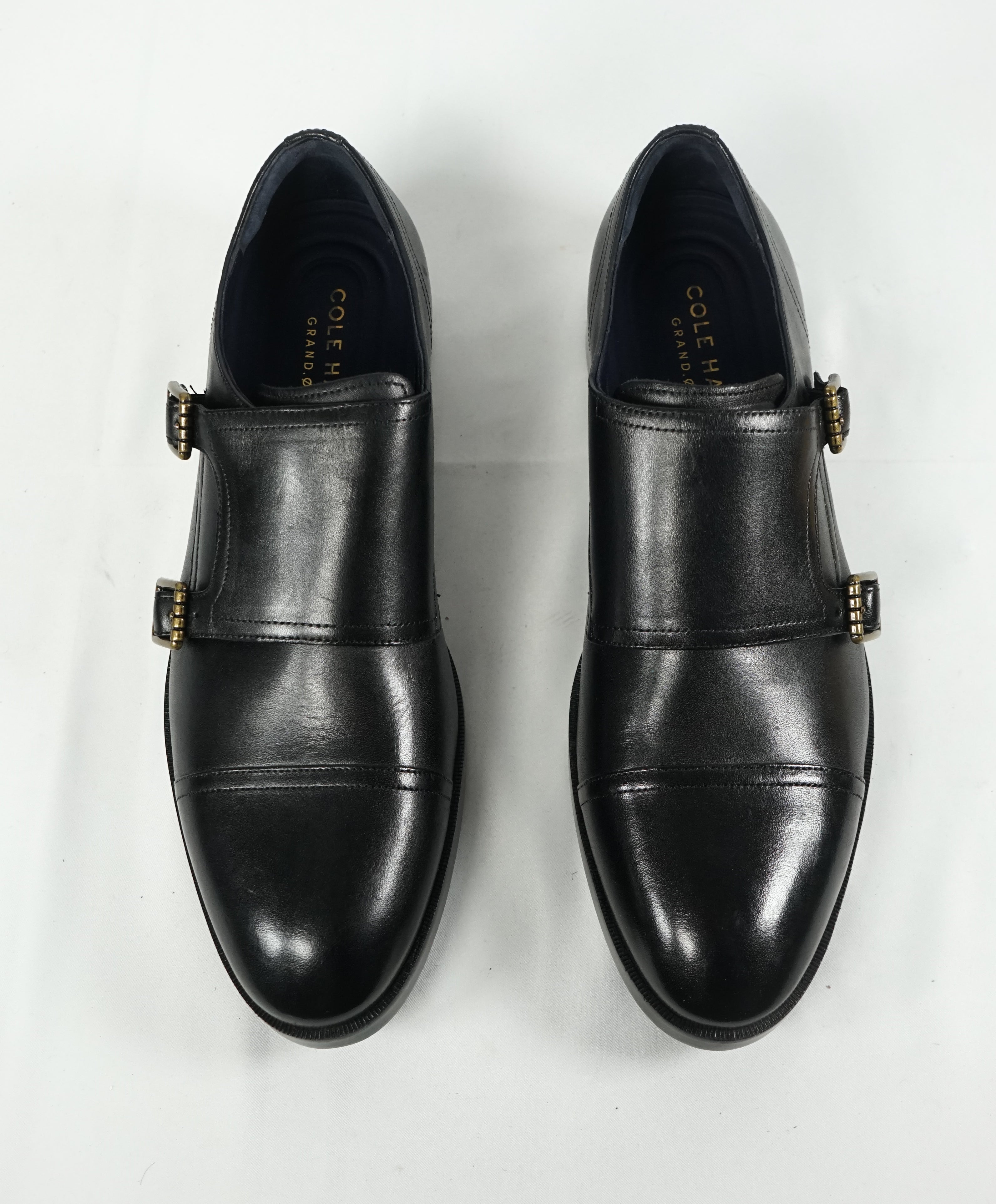 cole haan henry grand double monk strap