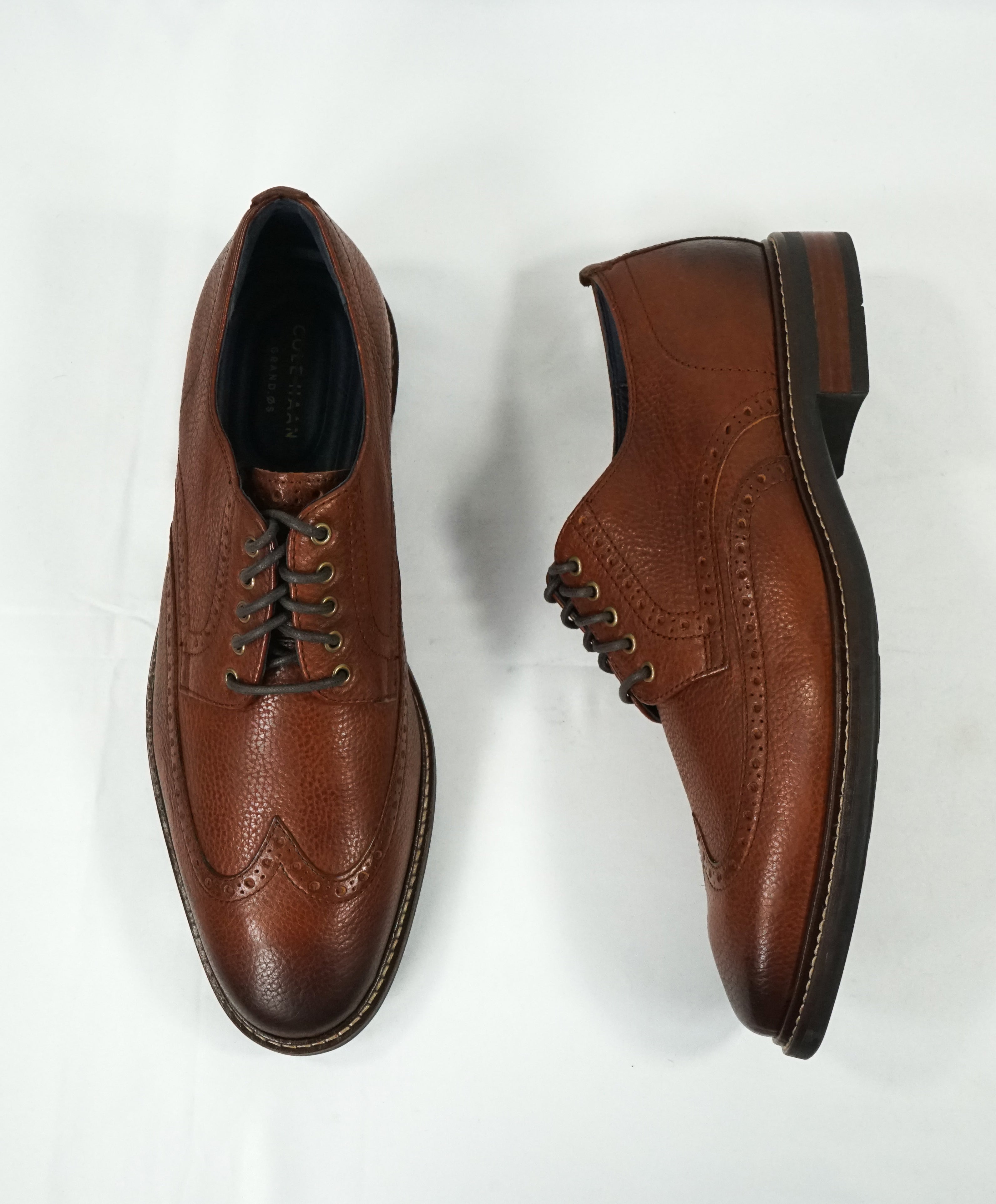 cole haan wingtip grand os