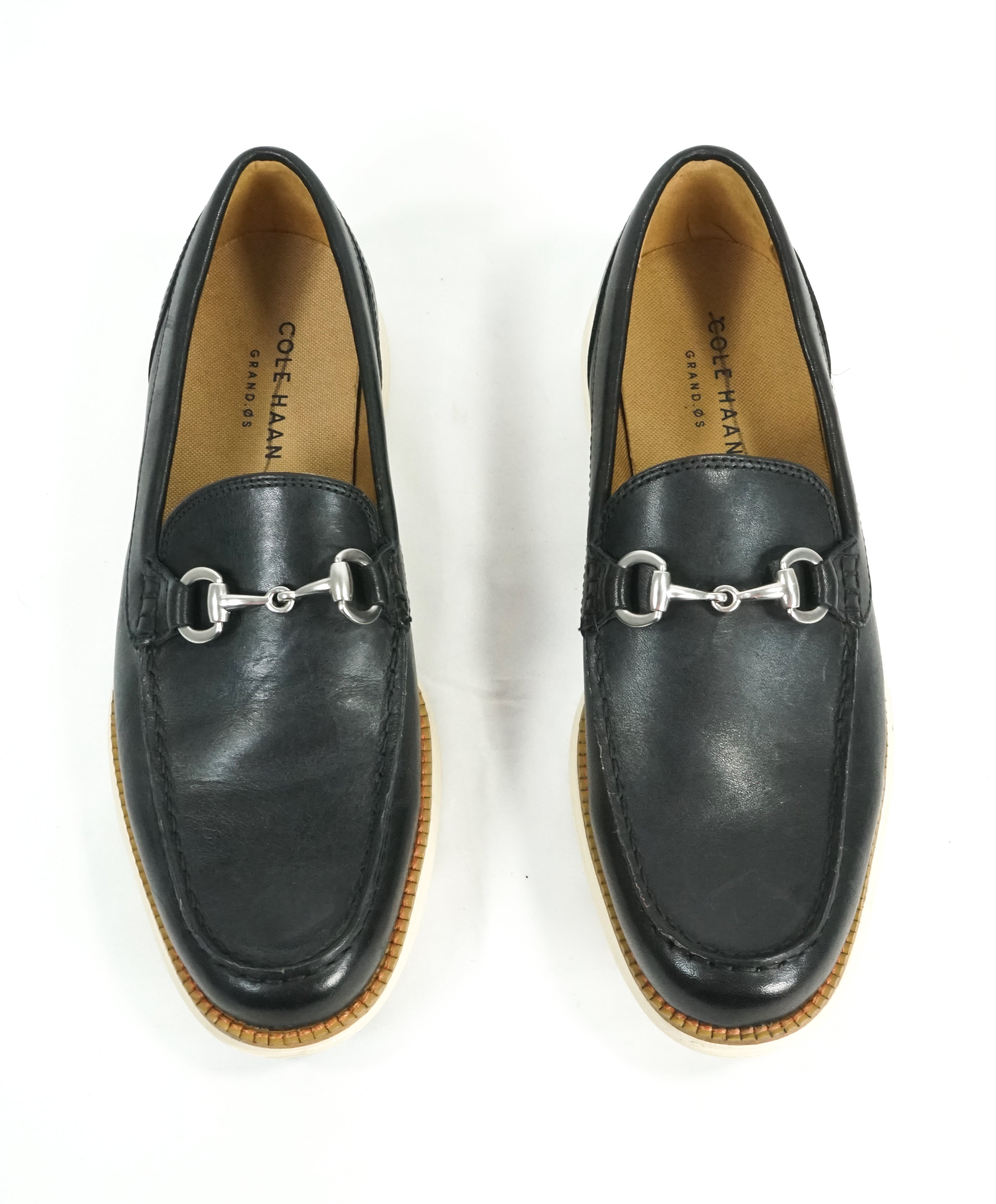 COLE HAAN - Air Grand OS Black Bit Front Padded Loafers - 7.5 – Luxe Hanger