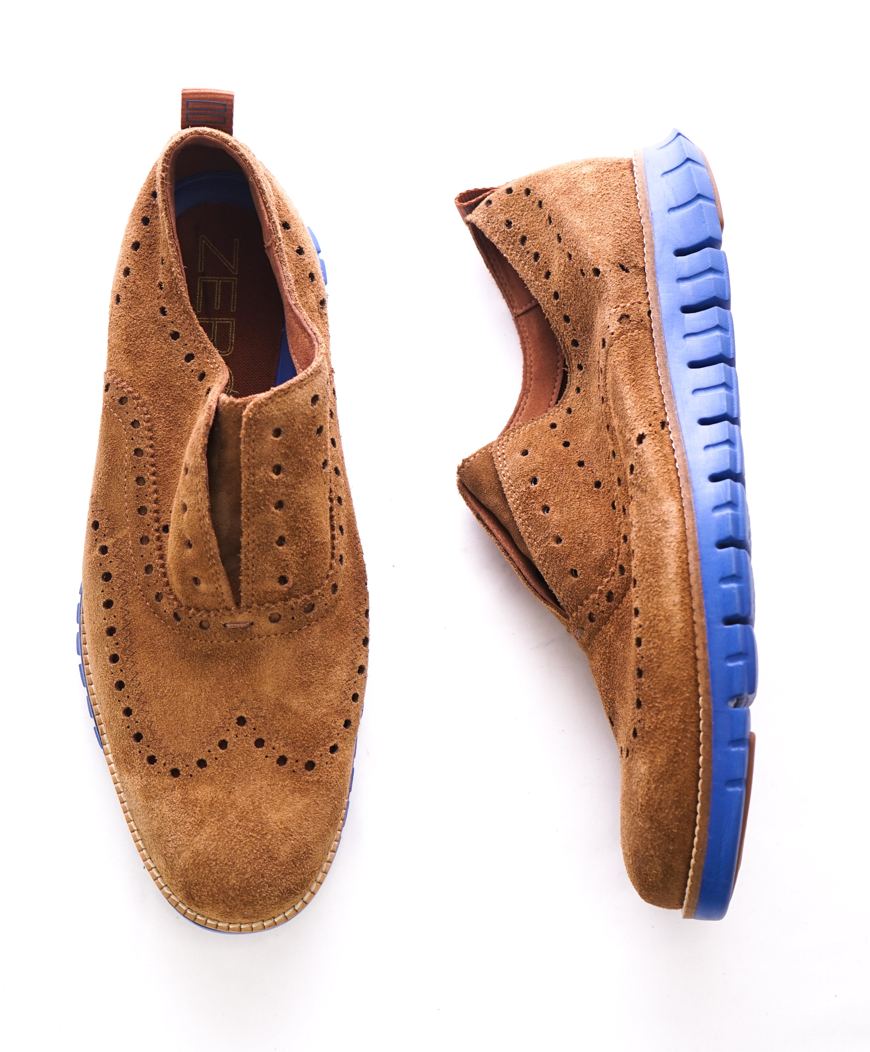 cole haan blue sole shoes