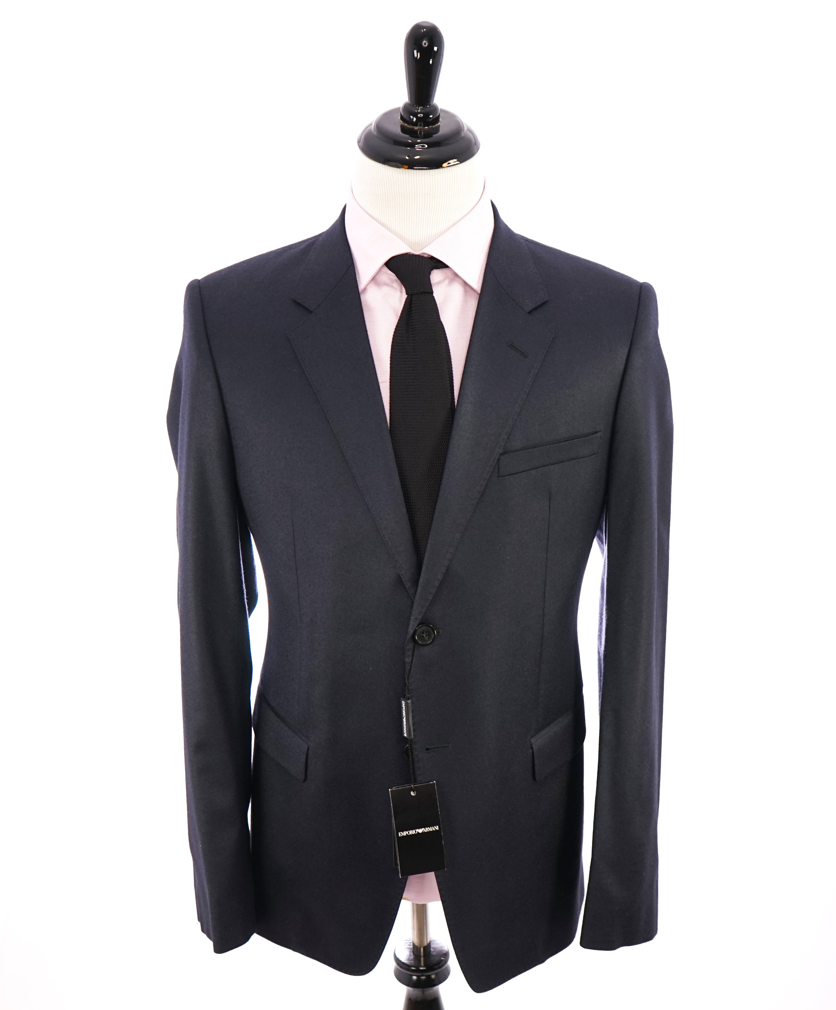 Italy Steel Gray Flannel Suit 