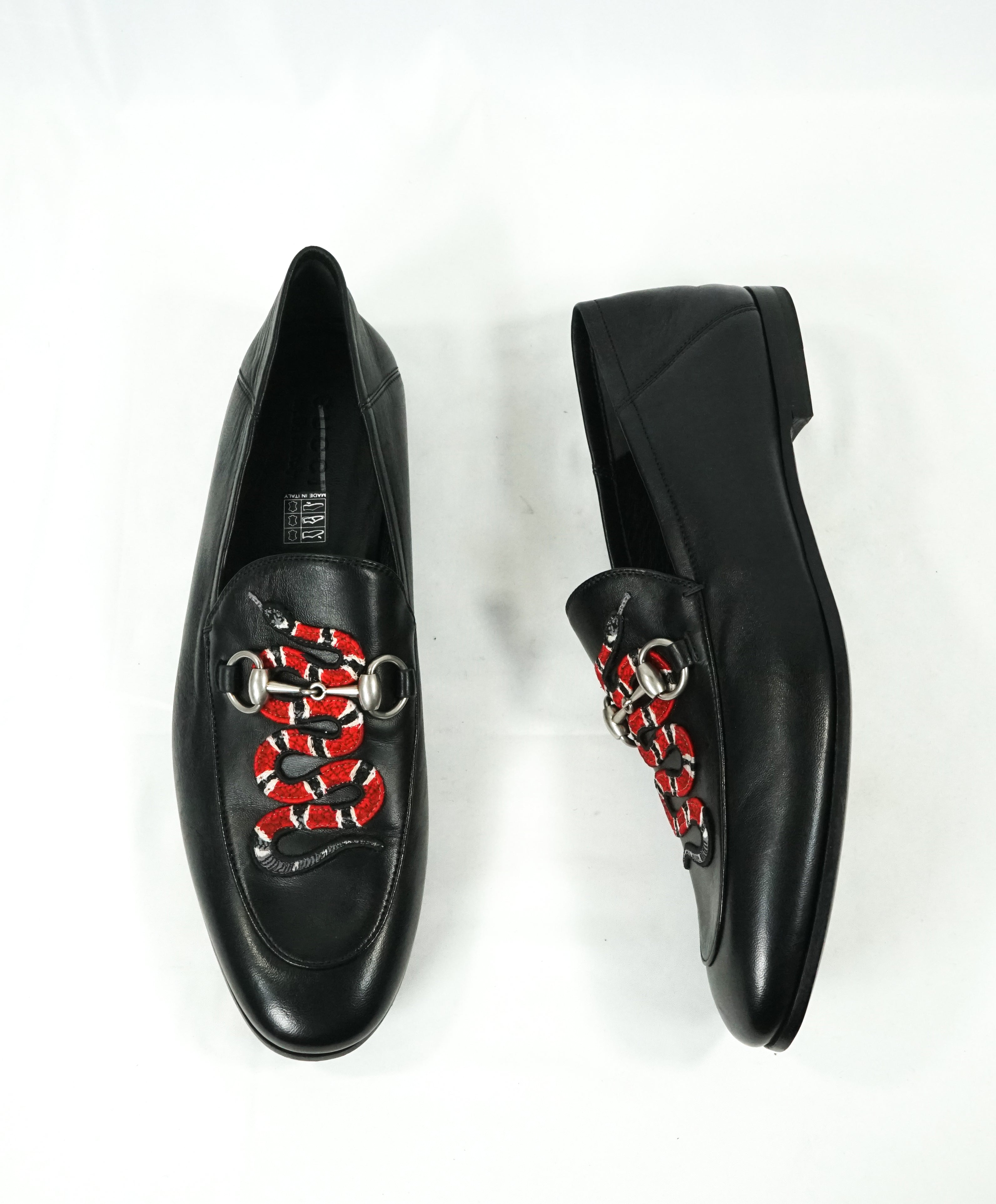 gucci loafers snake