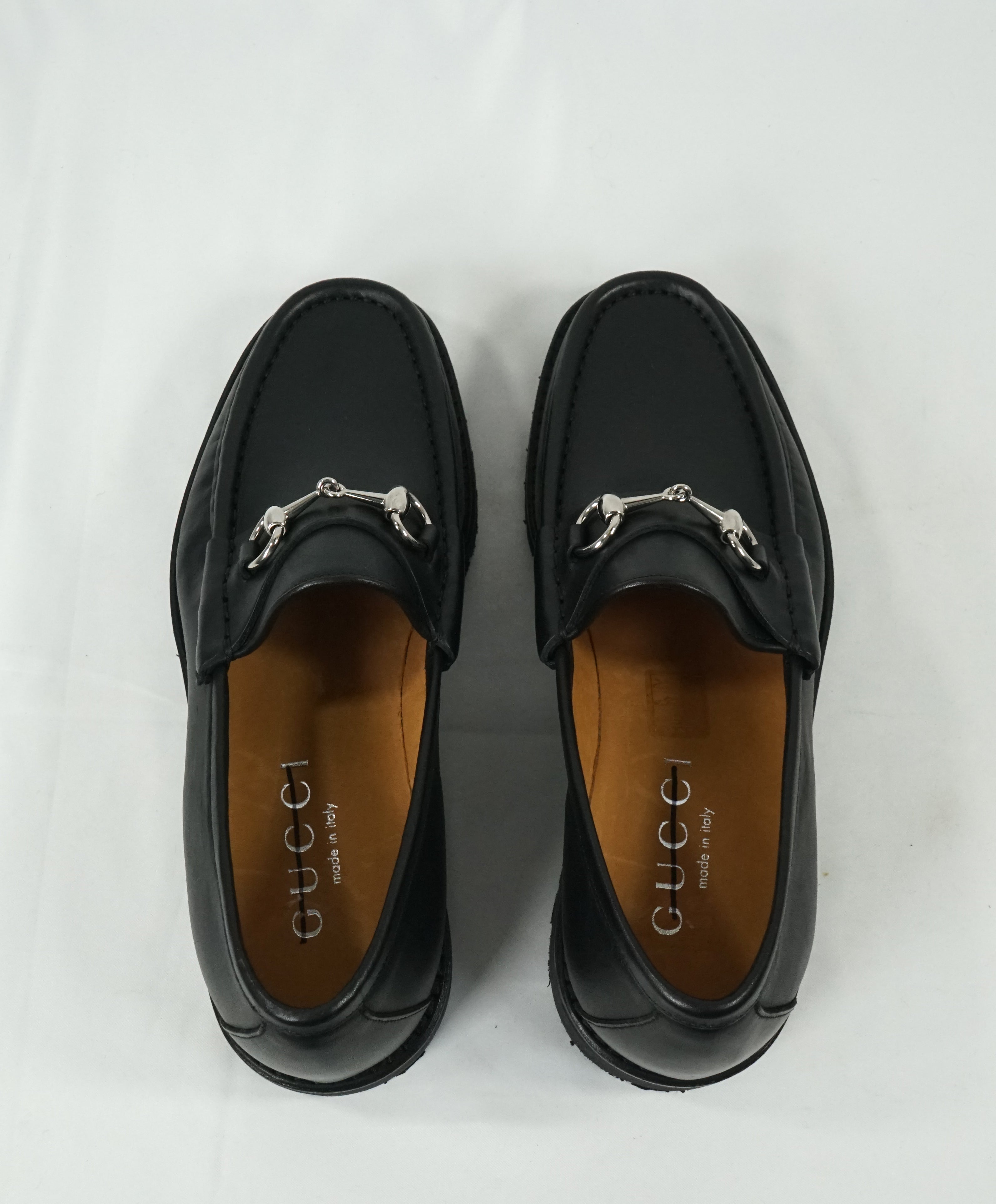 GUCCI - Horse-bit Lug Sole Loafers Black Iconic Style - 8.5 – Luxe Hanger