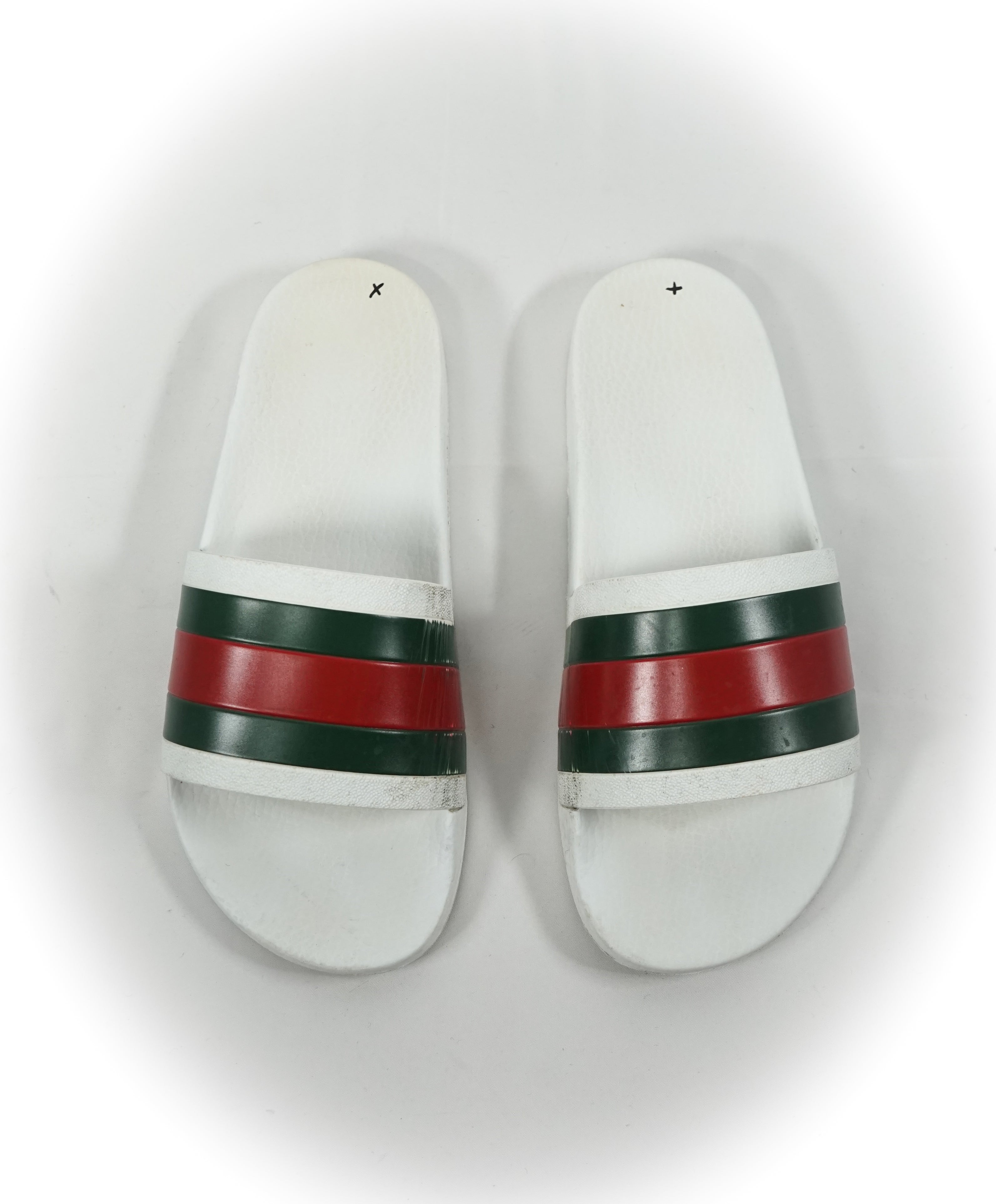 gucci green and red slides