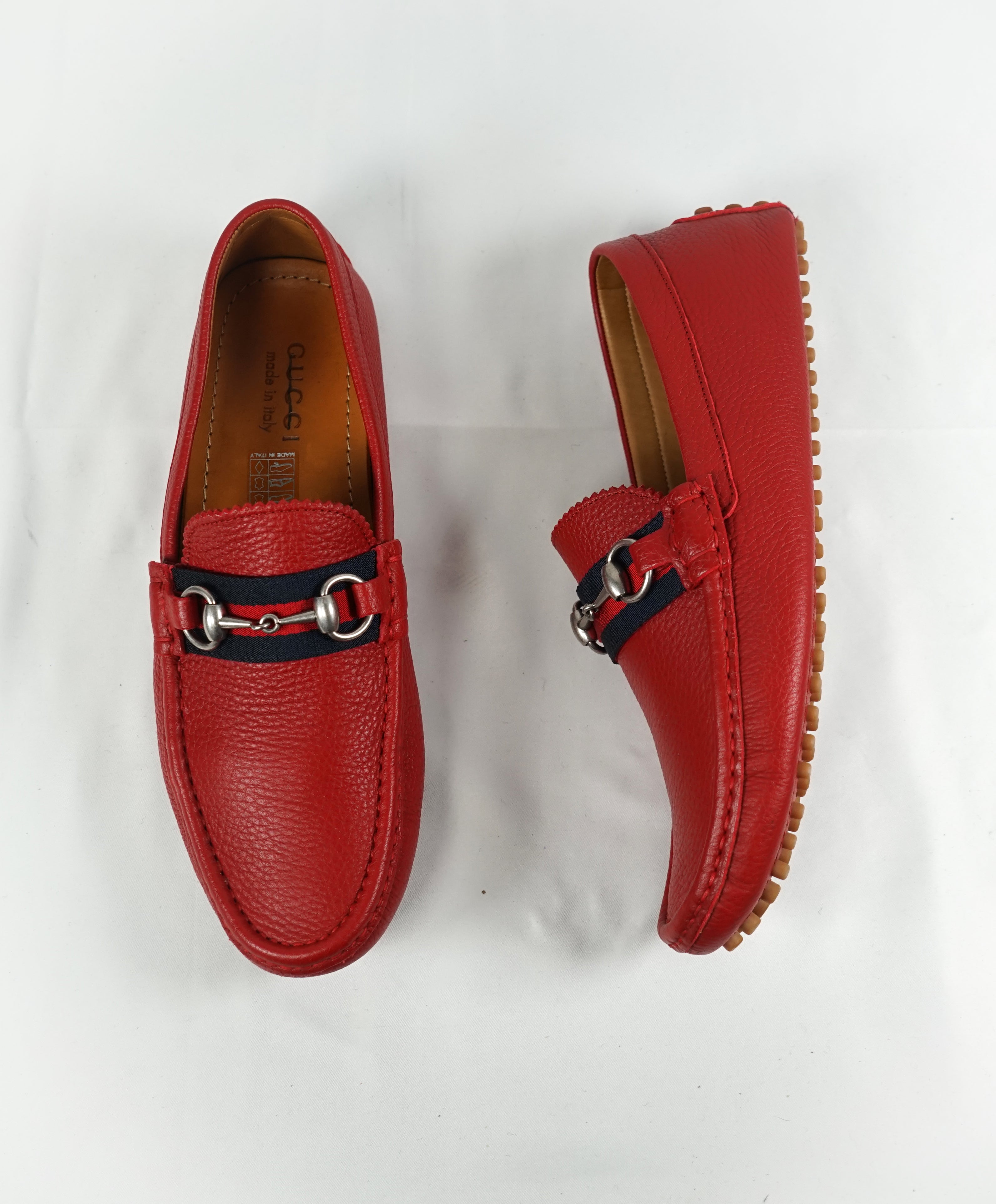 red gucci drivers