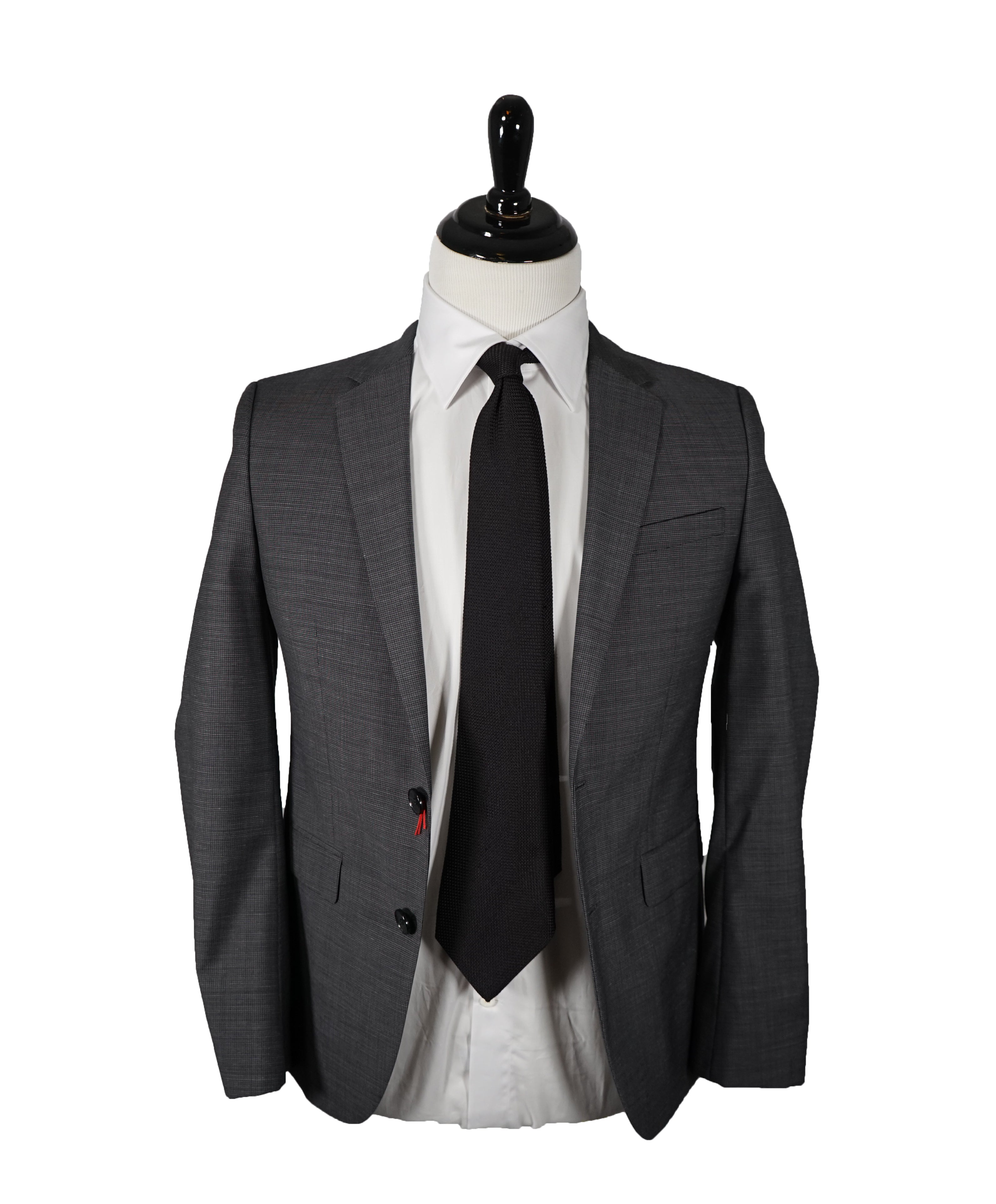 HUGO BOSS - Notch Lapel Microcheck Suit 