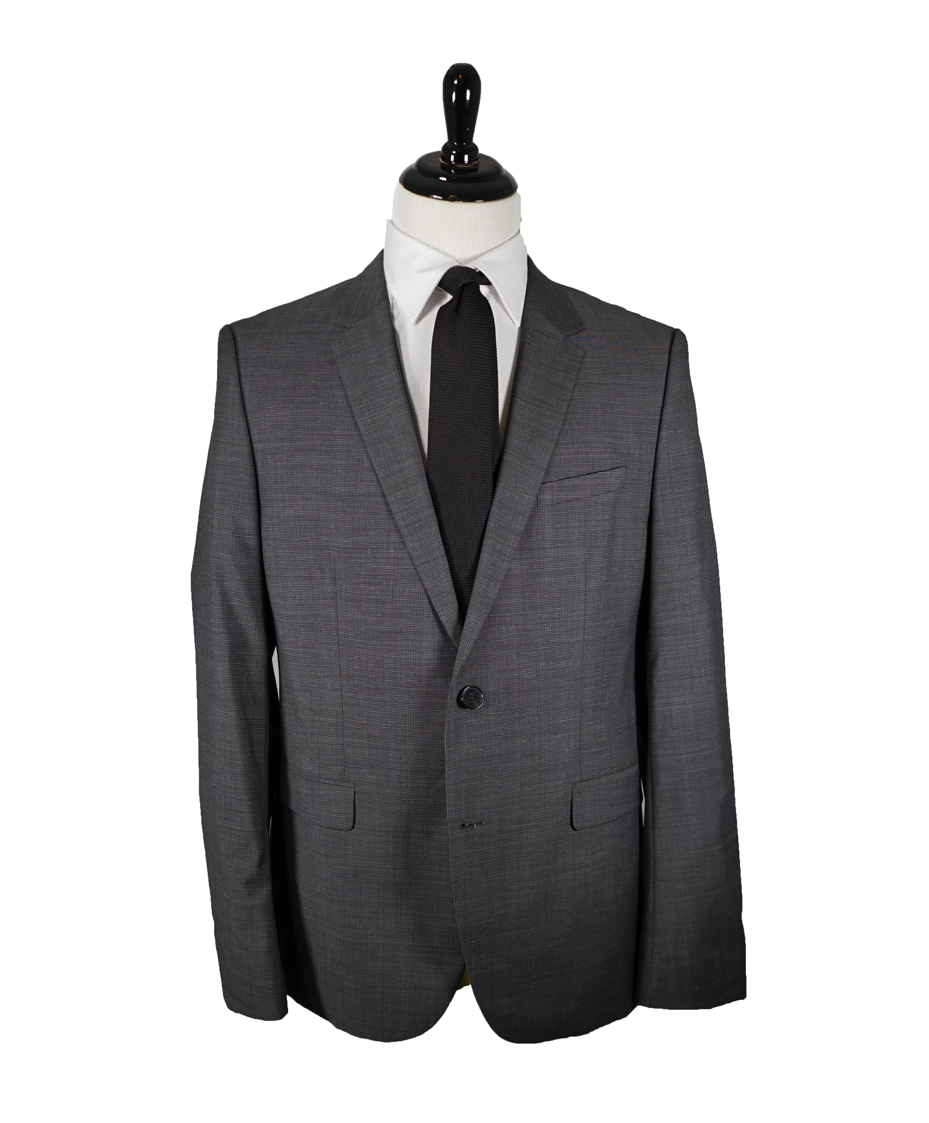 HUGO BOSS - Notch Lapel Microcheck Suit 