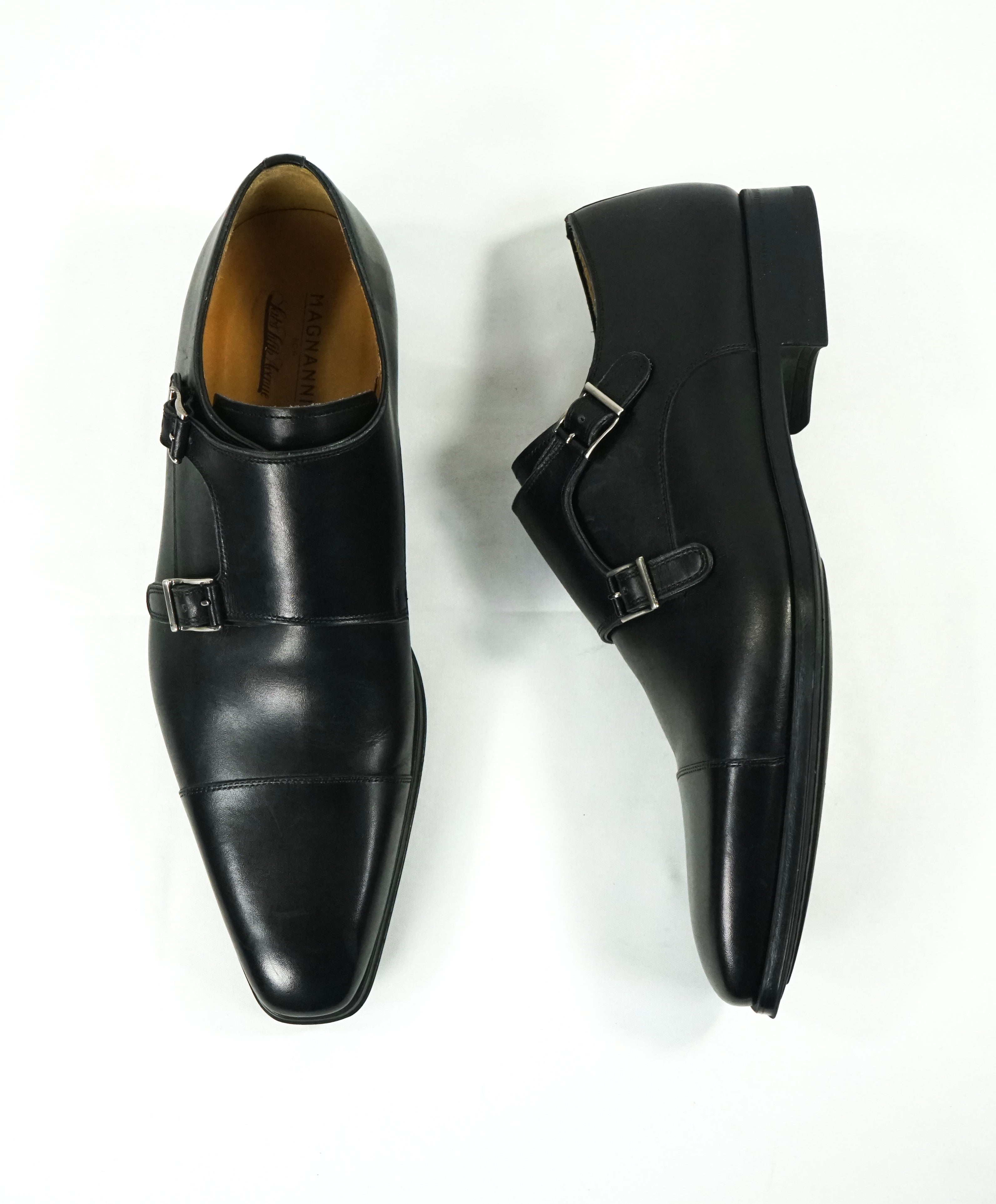 magnanni shoes monk strap