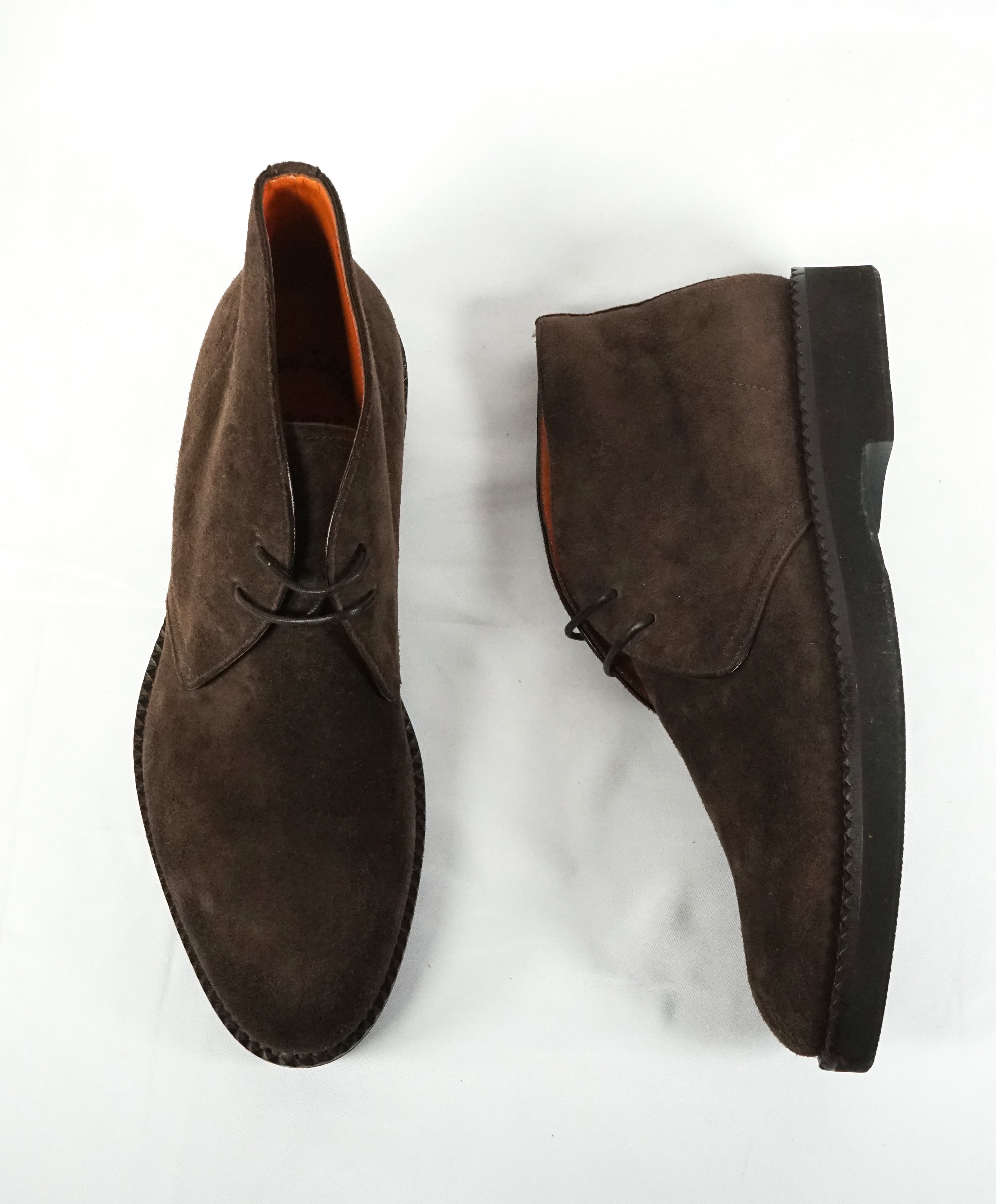 santoni leather ankle boots