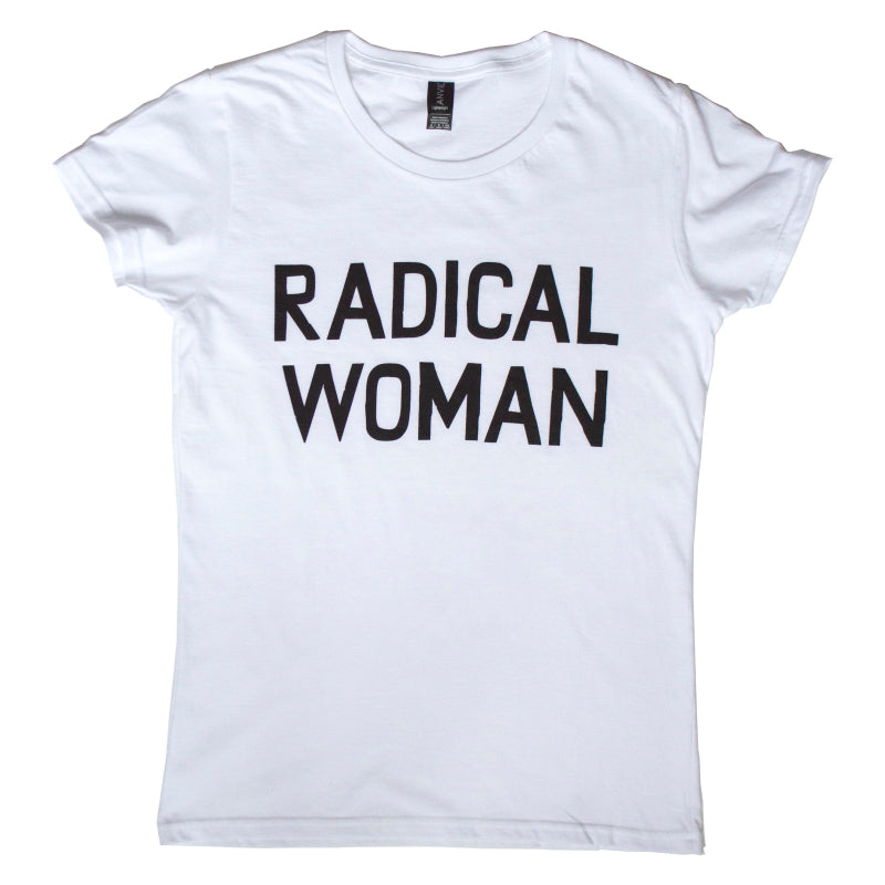  Radical Woman Text T-Shirt