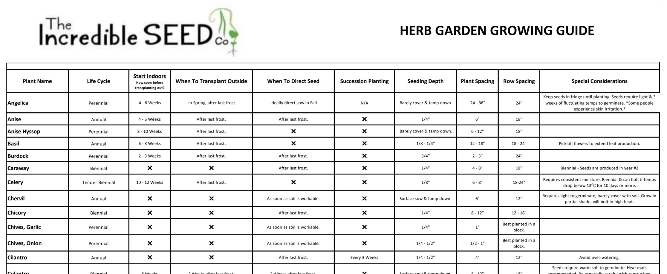 How To Grow Herbs From Seed