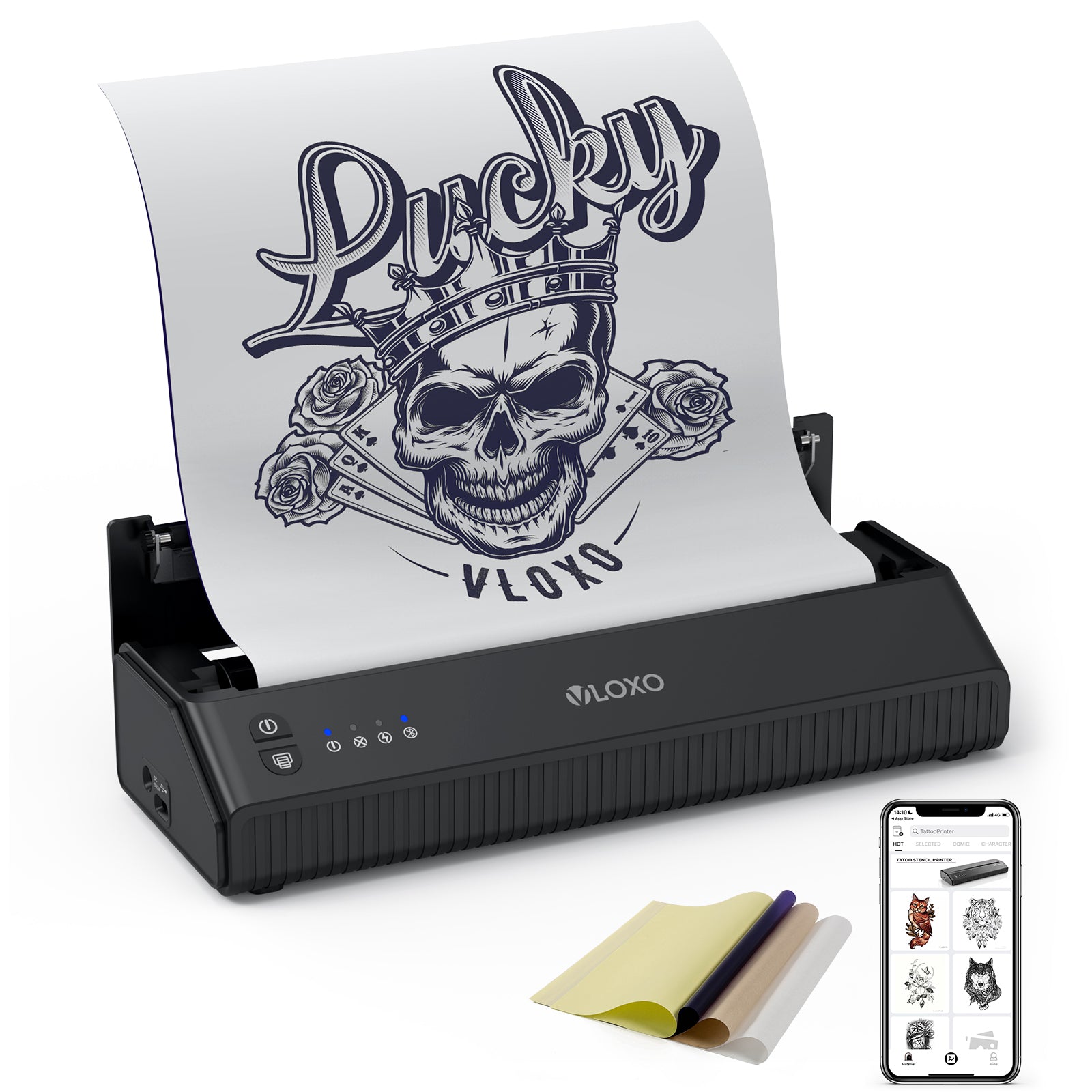 InkJet Tattoo Stencil Printer Complete Combo Package at Joker Tattoo Supply