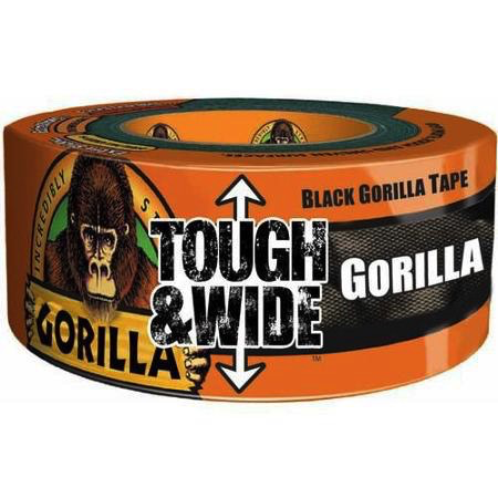 gorilla tape black