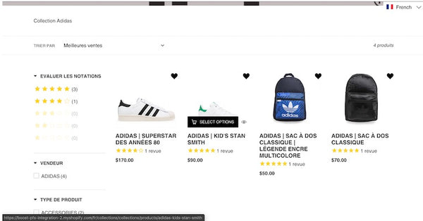 boost product filter and search natively integrates with langify translation shopify app