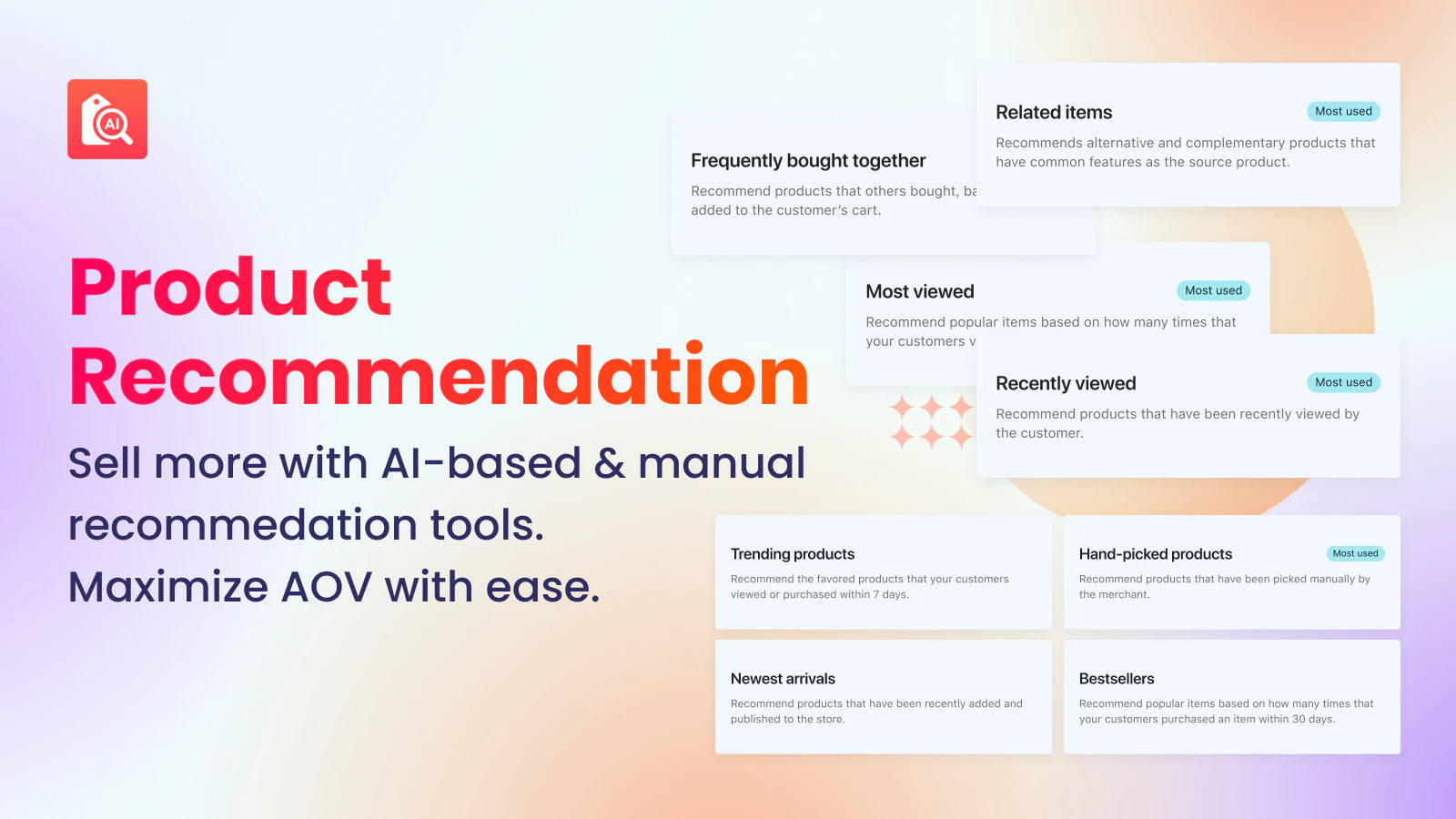 ai powered product recommendation of boost ai search and discovery