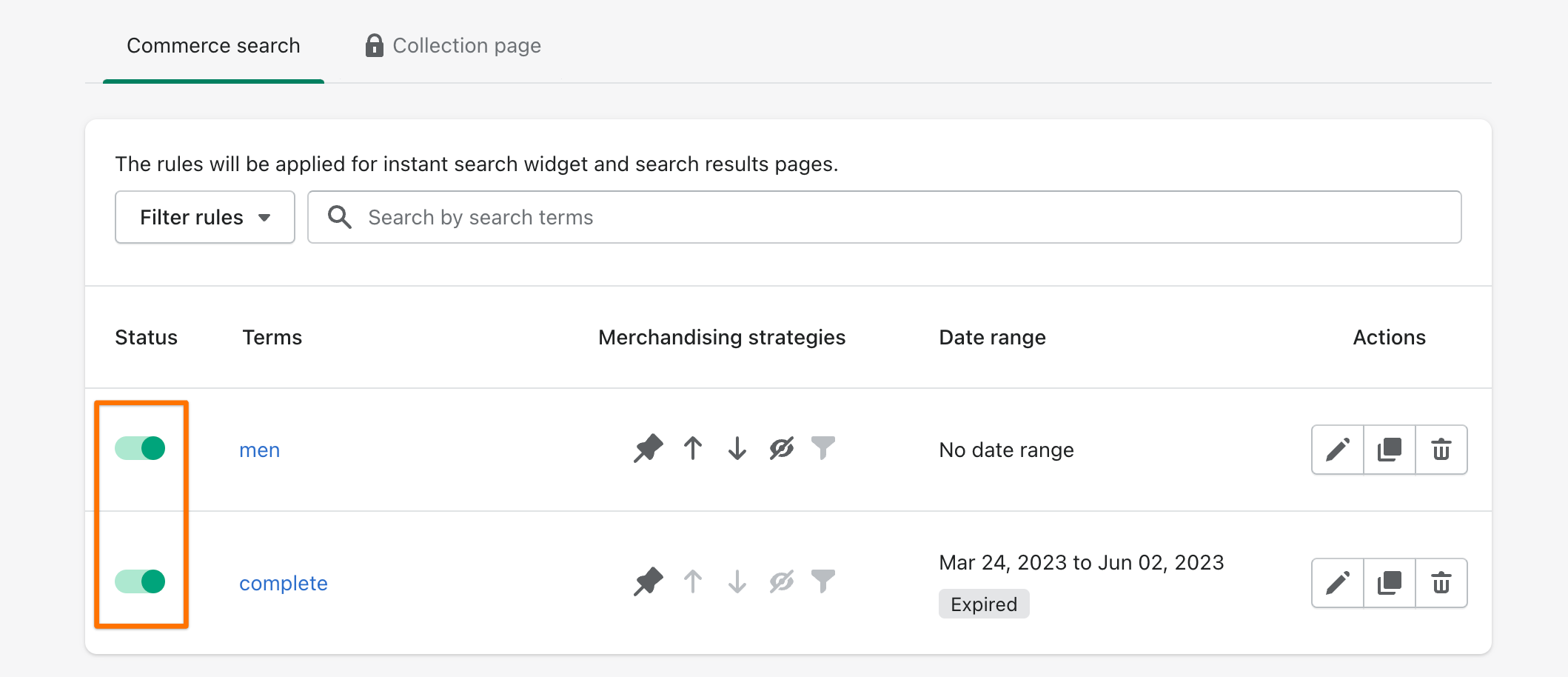 manage merchandising rules with ease in boost ai search and discovery