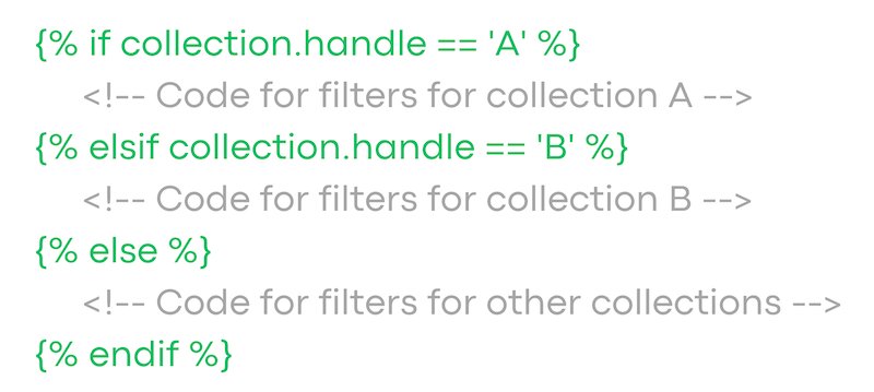 filter tree code